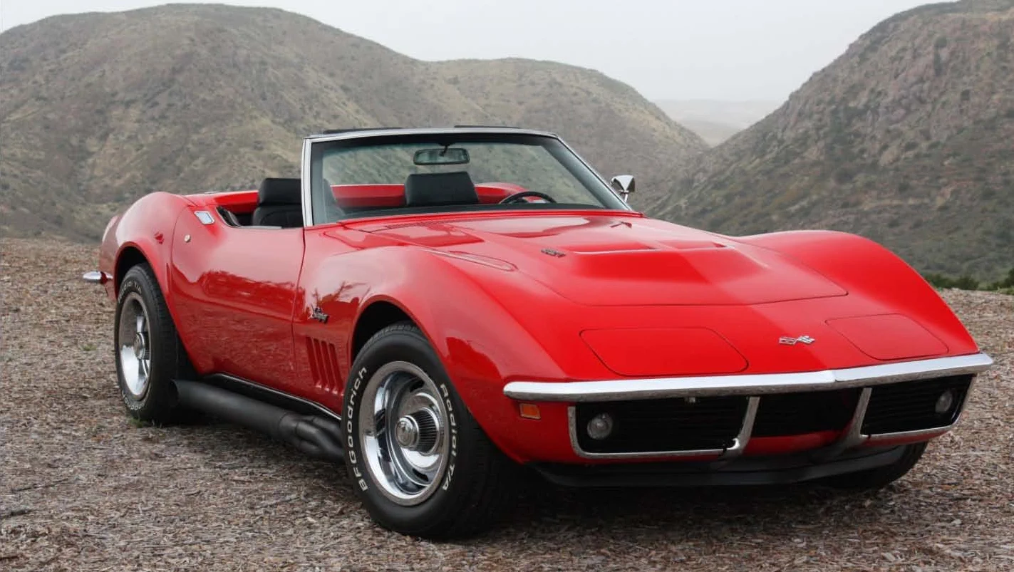 Click to Enlarge-Esc to Close Corvette Generations/C3/C3 1968 -69 Red.webp